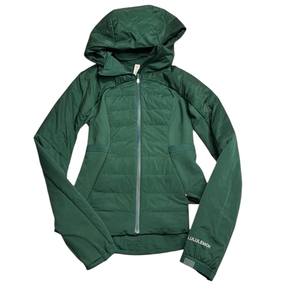 26. NWT Lululemon Down for It All Jacket Everglade Green